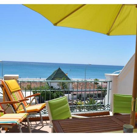 Sunny Apartment On Burriana Beach Nerja Exteriör bild