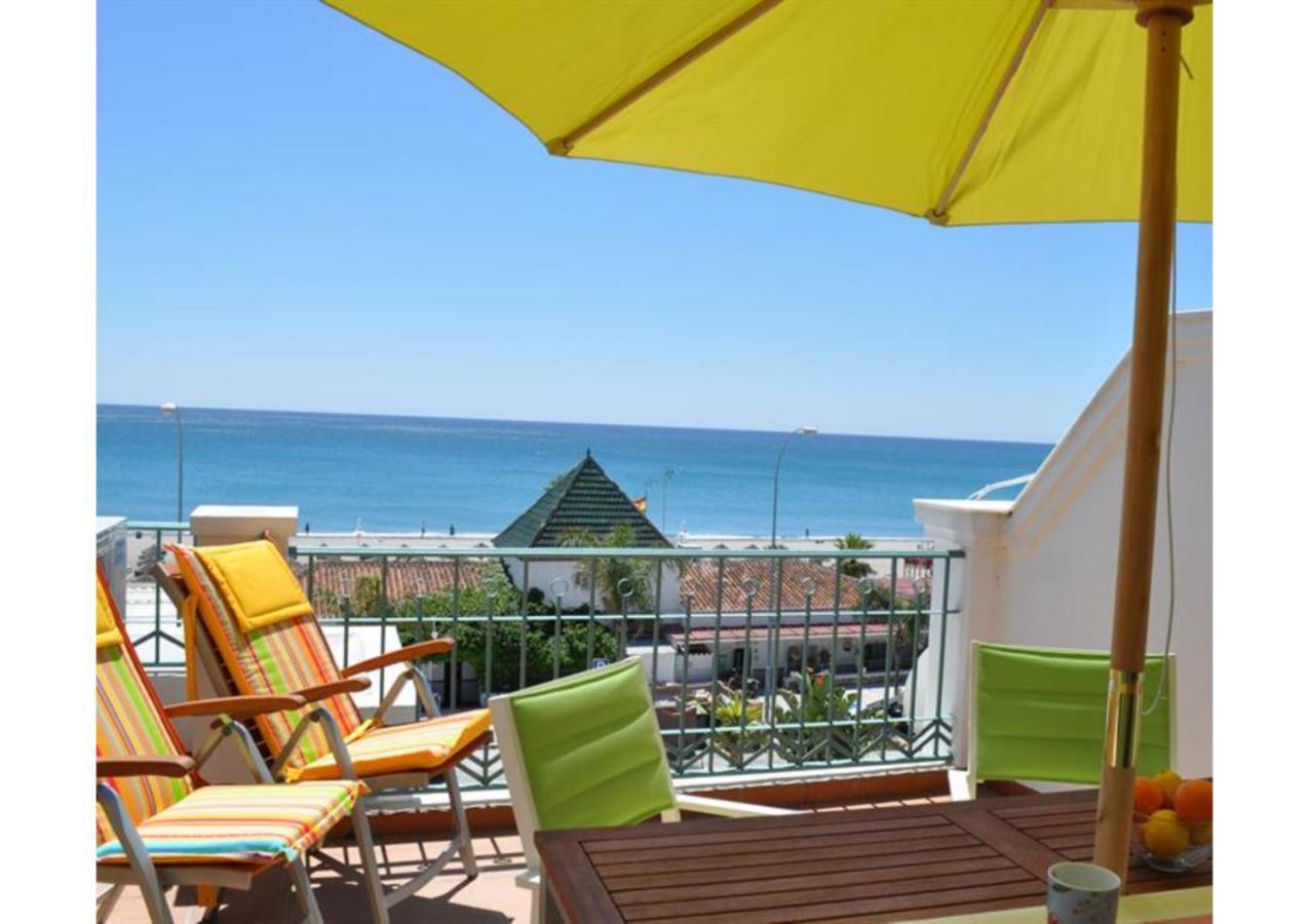 Sunny Apartment On Burriana Beach Nerja Exteriör bild