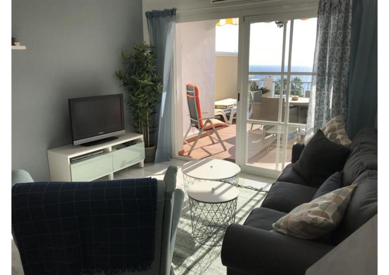 Sunny Apartment On Burriana Beach Nerja Exteriör bild